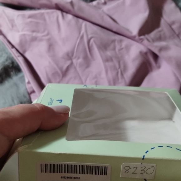 Off-White Lavender One-Piece Swimsuit Sz 42 ( Us M) Rare, sold out every where - Picture 8 of 9